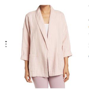 Eileen Fisher Organic Linen Blazer Jacket